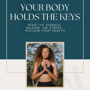 women meditating with her eyes closed and palms together