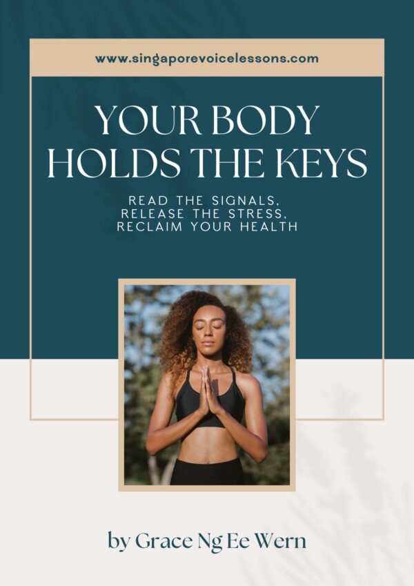 women meditating with her eyes closed and palms together