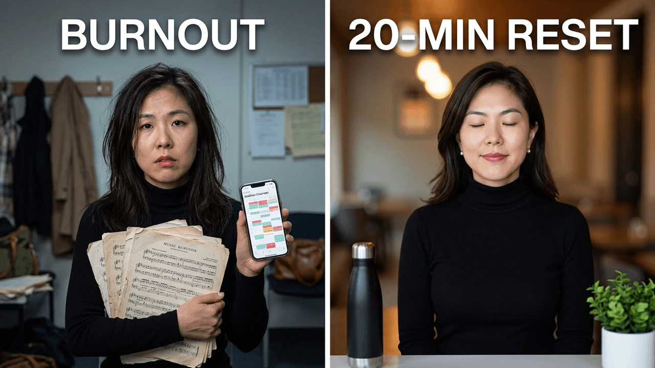 건강하게, 안정적으로, 무대 준비 완료 — 고스트레스 노래 시즌에도 흔들림 없이