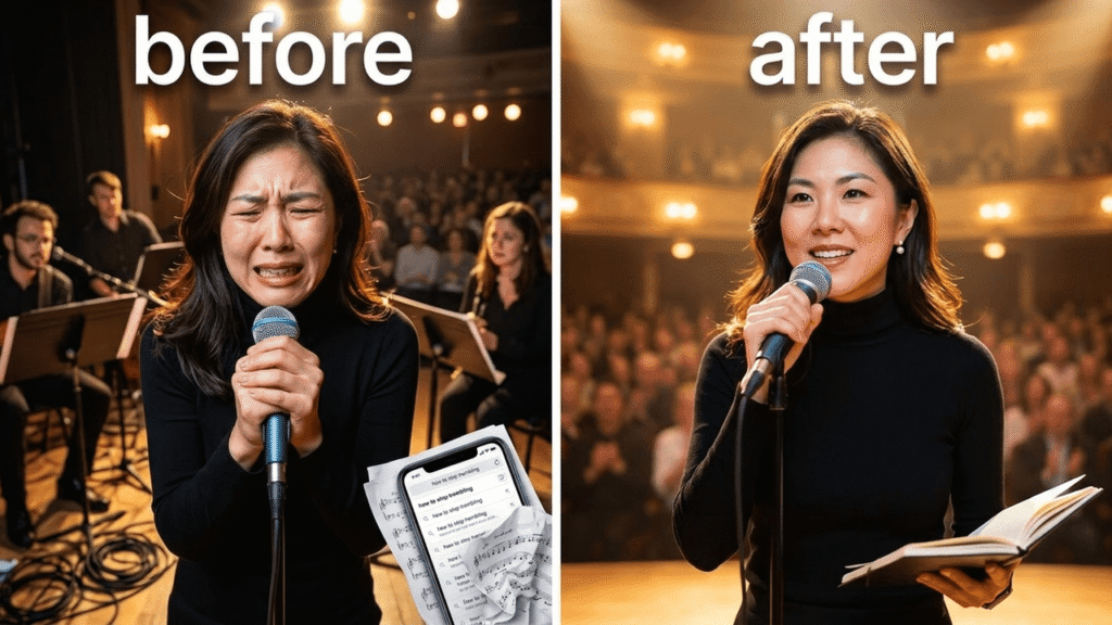 Stage Fright Rescue