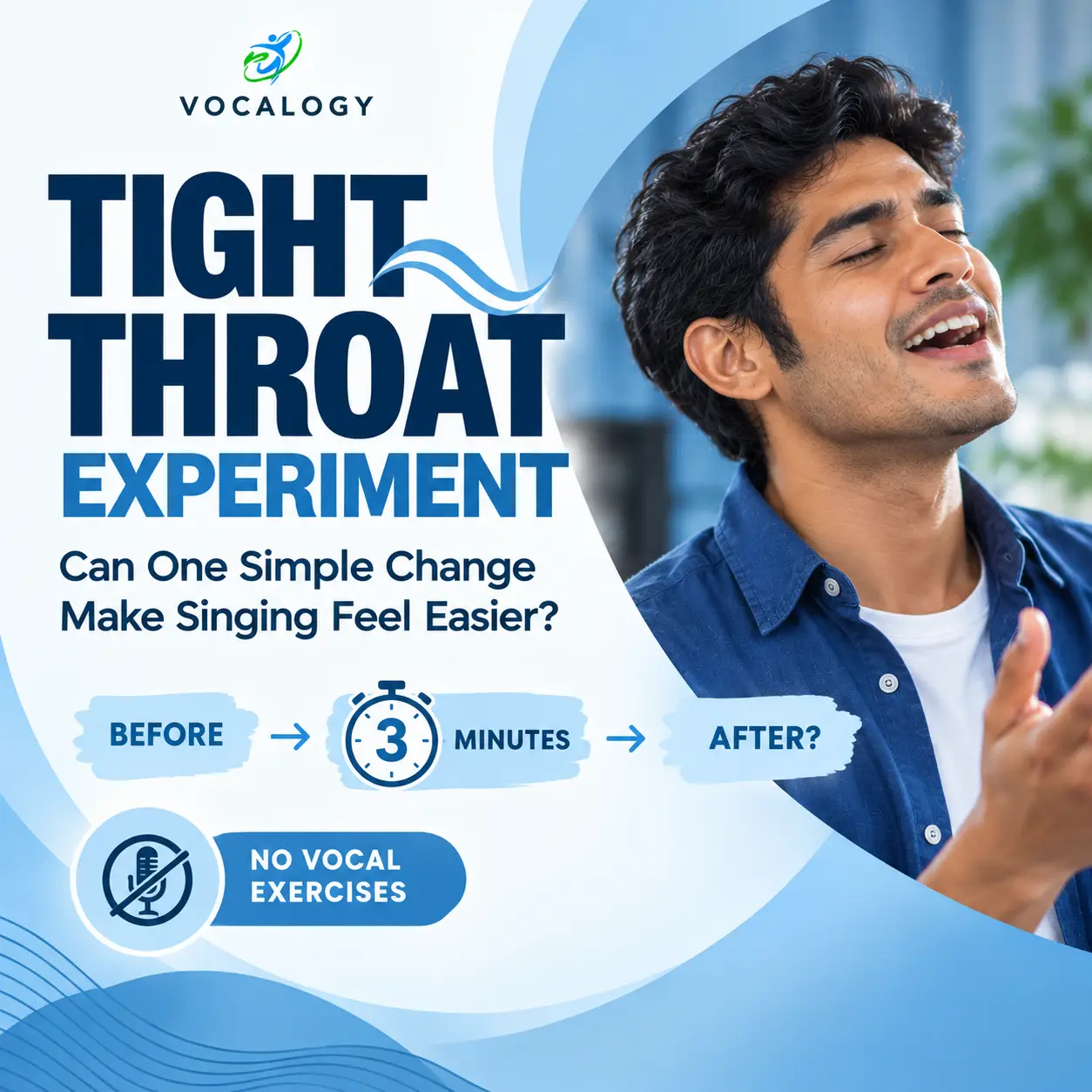 Tight throat singing experiment