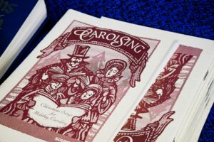 program sheets for carolling
